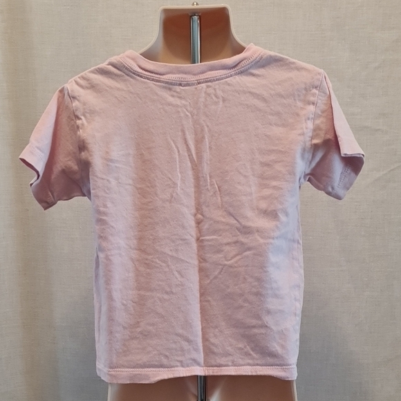 Light Pink Bella Canvas Crew Neck T-Shirt, 3T, Very Good Used Condition - Picture 3 of 4